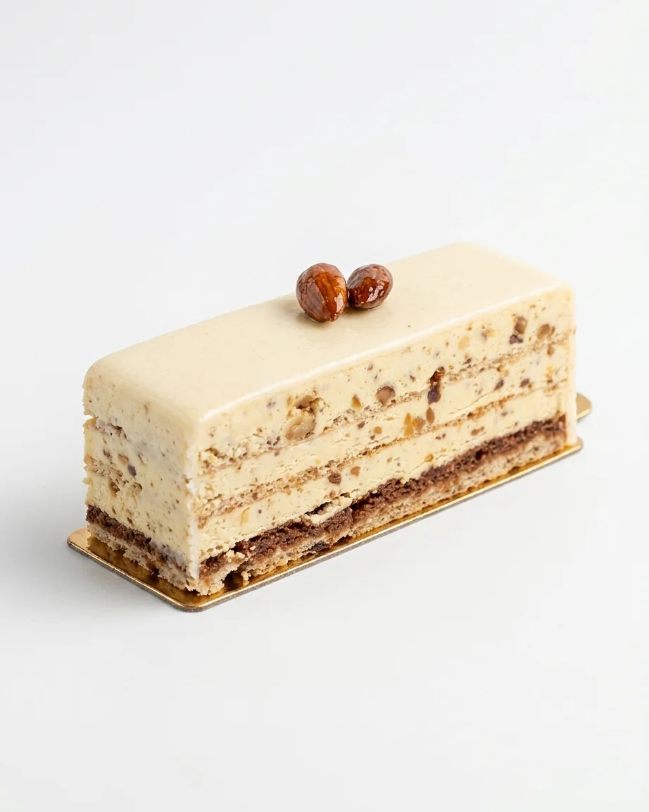 Entremets Vanille Noisette
