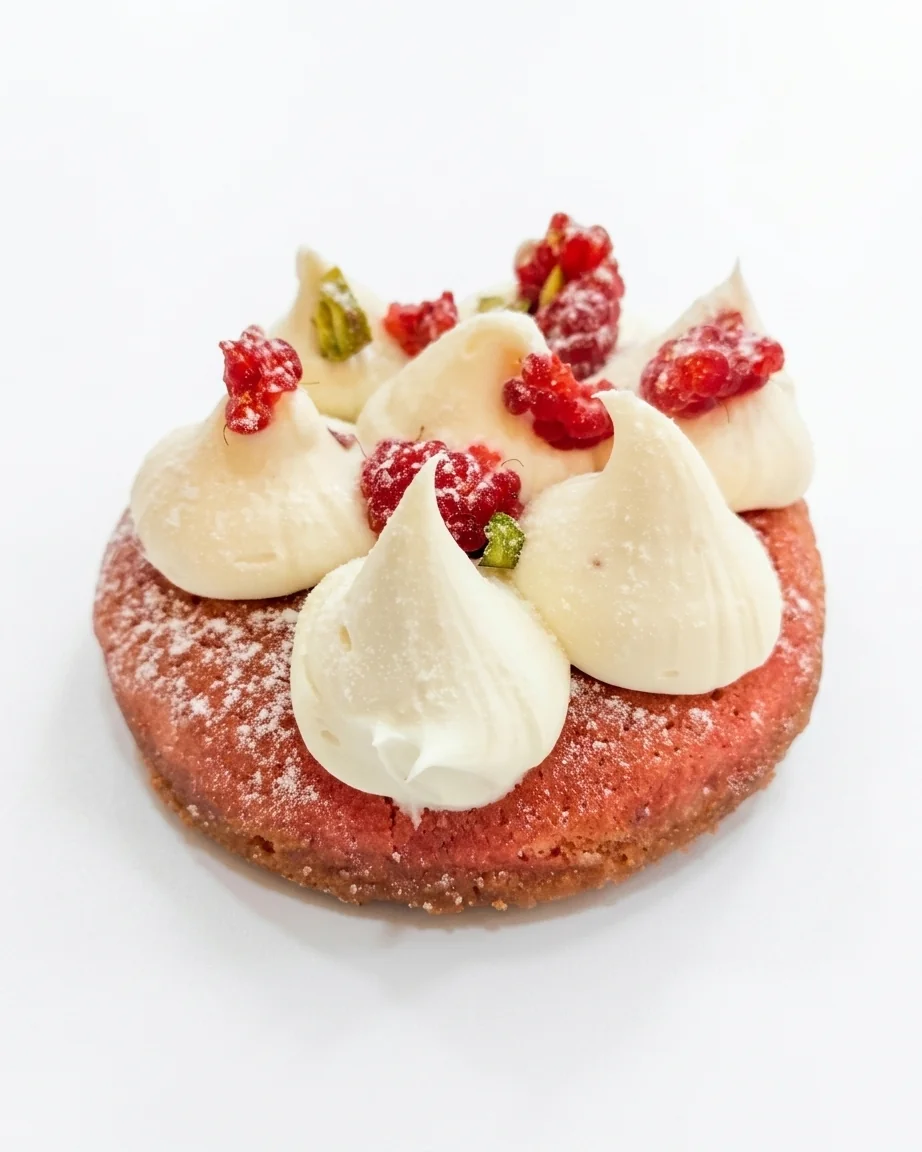 Tartelette Meringuée Framboise Pistache